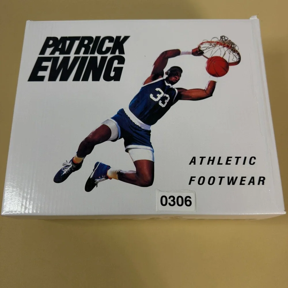 New‎ Ewing Athletics 33 HI Orion Rebound Womens 9 Navy Red Yellow Sneakers Box